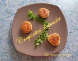 Croquettes de poulet au piment d'Espelette