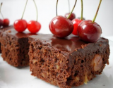 Brownies aux cerises