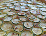 Tarte aux courgettes et maroilles