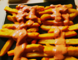 Fagots de frites sauce maison