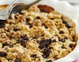 Crumble de poires au chocolat