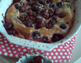 Clafoutis aux cerises noires