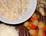 Risotto très crémeux, champignons et saint jacques