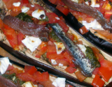 Aubergines façon pizza