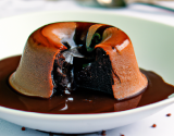 Fondant au chocolat sauce arabica