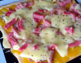 Pizza savoyarde (raclette)