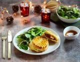 Galettes feuilletées au foie gras et au confit d’oignons