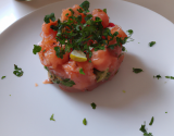 Tartare de saumon économique