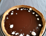 Tarte au chocolat sans beurre