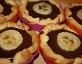 Tartelettes banane-chocolat