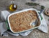 Gratin de chou-fleur, quinoa et amandes