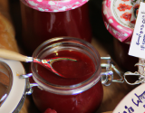 Confiture de framboises maison traditionnelle