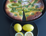 Clafoutis aux zestes de citron vert