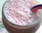 Lassi fraise rhubarbe