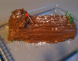 Bûche de Noël maison