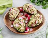 Barquettes d'avocat farcies au Quinoa et Lentilles