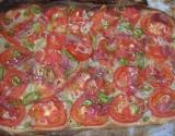 Coca aux tomates et jambon serrano