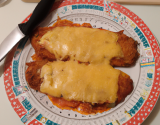 Escalope panée au cheddar