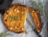 Tarte tatin aux carottes feta ricotta