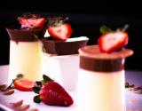 Mousse chocolat blanc et fraises