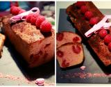 Cake framboises - Praliné rose