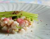 Tartare de rouget au poivre du kerala