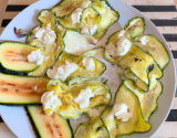 Papillons ricotta et courgettes