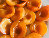 Abricots cuits à la cannelle