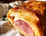 Feuilleté au jambon et fromage