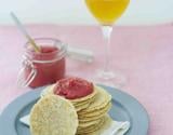 Water crackers aux graines et Houmous de betterave