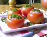 Tomates farcies à l'espagno-bretonne