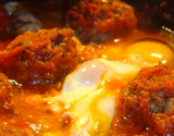 Tajine de Kefta à l'oeuf et aux légumes