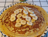 Brouillé de crêpes à la banane et au grand marnier