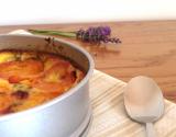 Clafoutis aux abricots et à la lavande