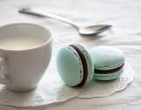 Macarons chocolat au lait