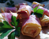 Feuilletés au jambon