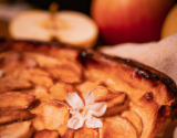 Tarte aux pommes campagnarde