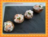 Champignons farcis surimi et ricotta