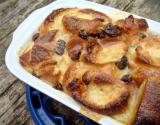 La version anglaise du pain perdu :  le bread and butter pudding