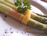 Roulé aux asperges