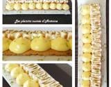 Tarte au citron : petites boules de crème et meringue onctueuse