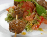 Brochettes Kefta à la menthe