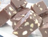 Fudge au chocolat et beurre de cacahuètes