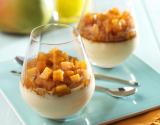 Panna cotta de mangue aux épices