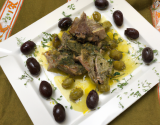 Agneau au fenouil et aux olives