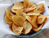 Chips de pommes de terre maison croustillantes