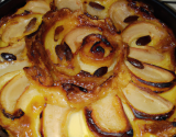 Clafoutis aux poires, au miel et aux amandes