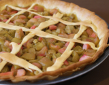 Tarte à la rhubarbe facile et rapide