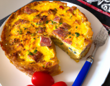 Quiche lorraine en soufflé