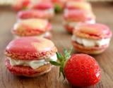 Macarons à la sauge ananas & à la fraise